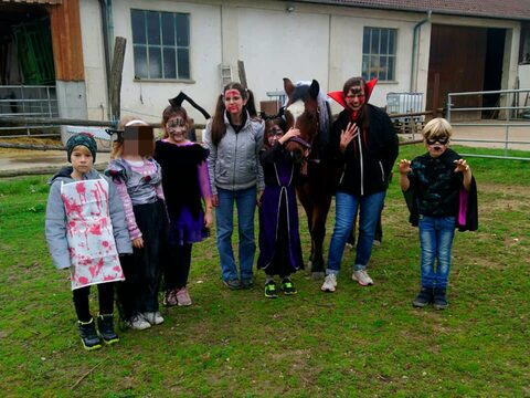 Halloween im Pferdestall 2022
